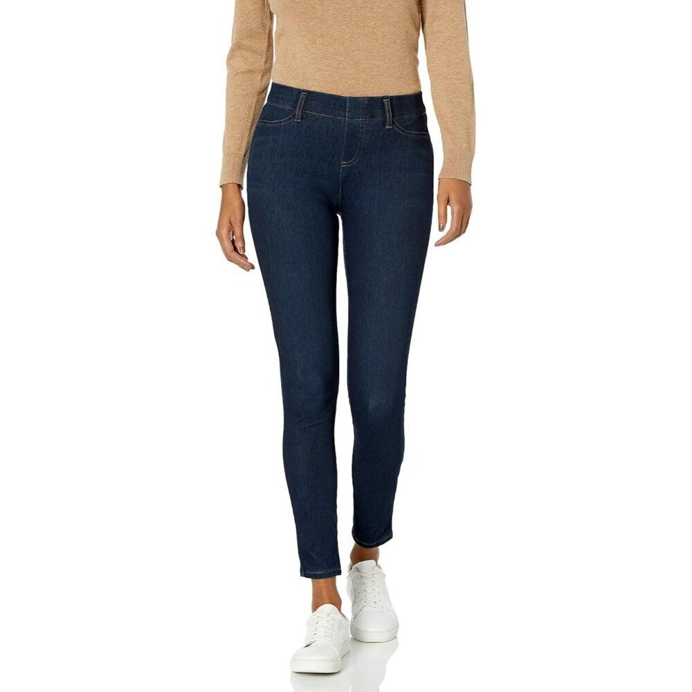 Womens Knit Jegging Plus Size Pull-On Slim Stretch Denim Comfortable